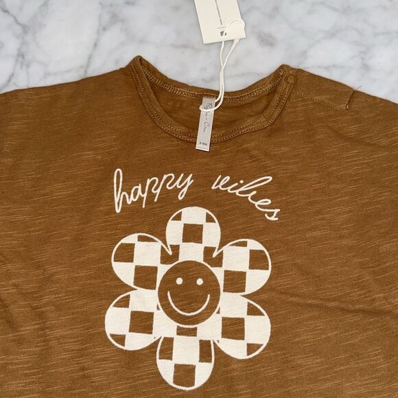 NWT RYLEE + CRU HAPPY VIBES TSHIRT 3/6M - Picture 5 of 7
